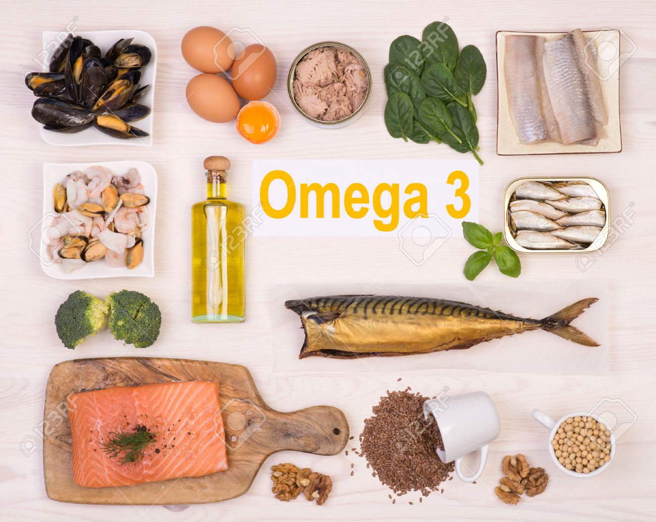 Foods richest in Omega 3